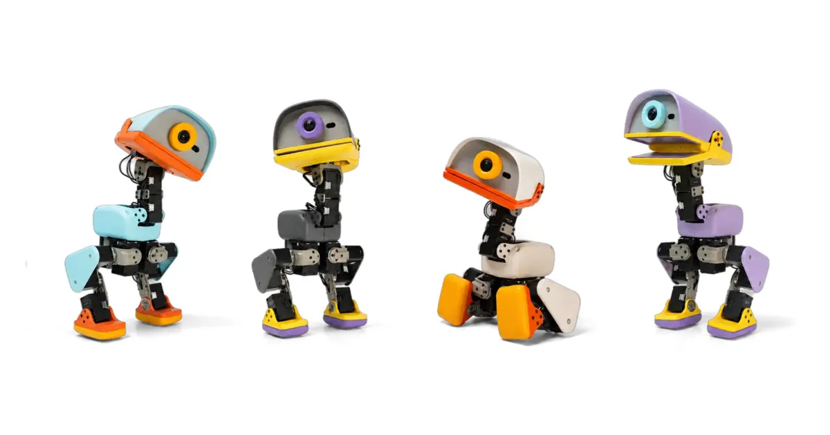 Hugging Face Unveils Microduck, a $399 Open-Source Robot Duck That Waddles, Kicks, and Roller-Skates