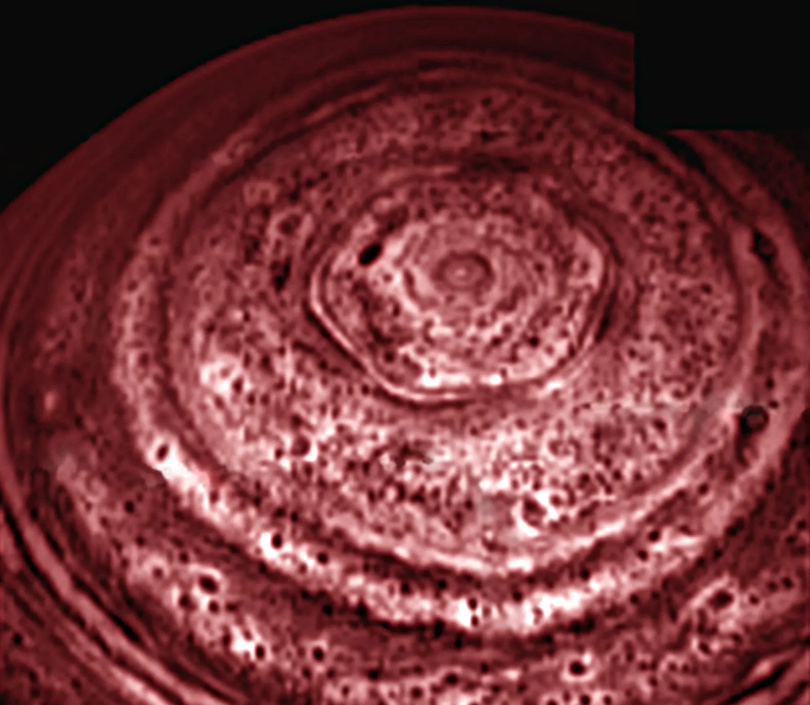 Scientists Discover a Mysterious Decagon-Shaped Wave Over Saturn's South Pole