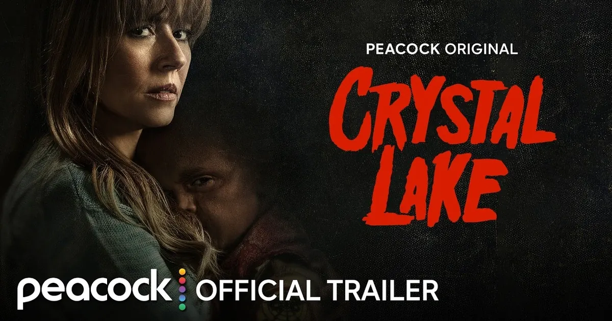 Crystal Lake key art from the Peacock original series trailer